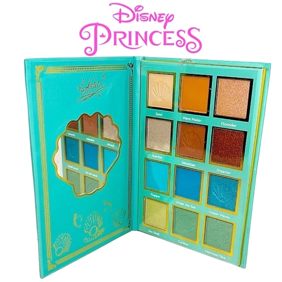 Disney Accessories - Disney Princess Limited Edition Ariel Makeup Palette 12 Shades Limited E…
